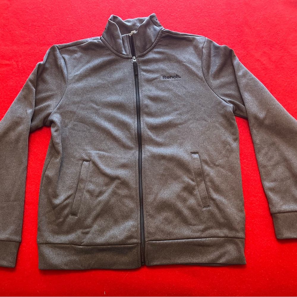 Bench Gray Full-Zip Jacket